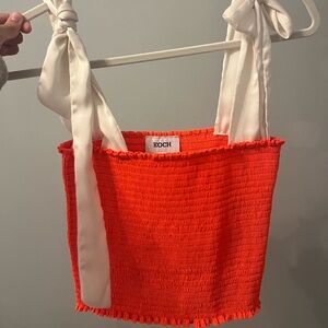 ORANGE KOCH TOP